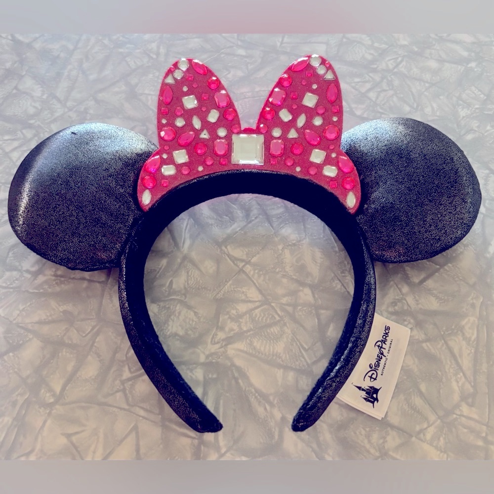 Disney Vacation Disneyland Disney Parks Rhinestone Minnie Bow Headband